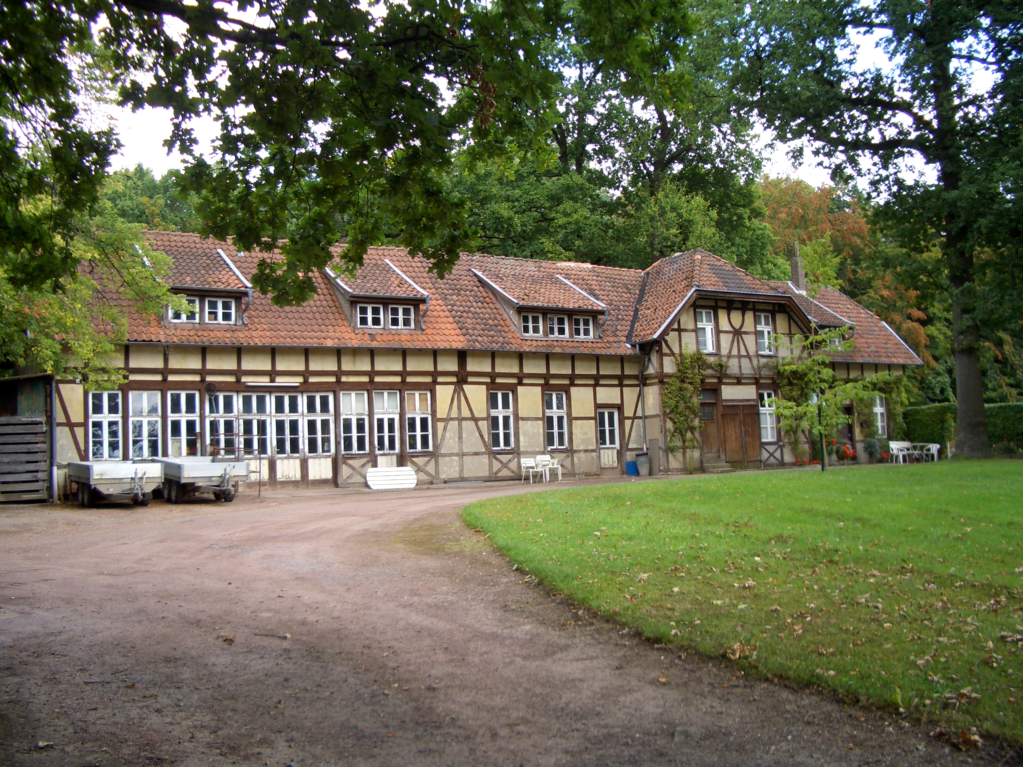 Vorzustand des Kavaliershaus in Bad Meinberg 2010