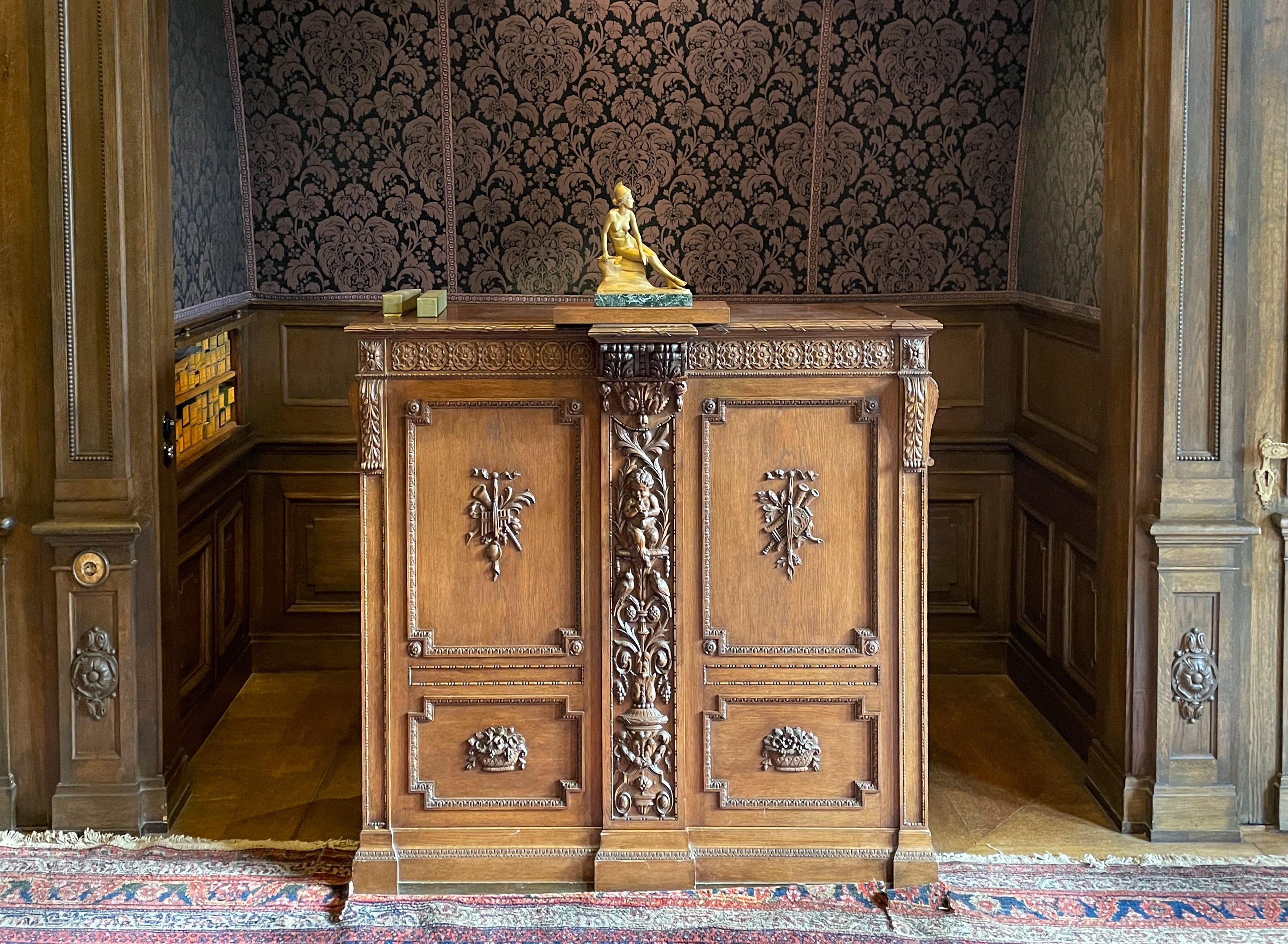 Die Aeolian-Orgel in der Bibliothek des Detmolder Schlosses