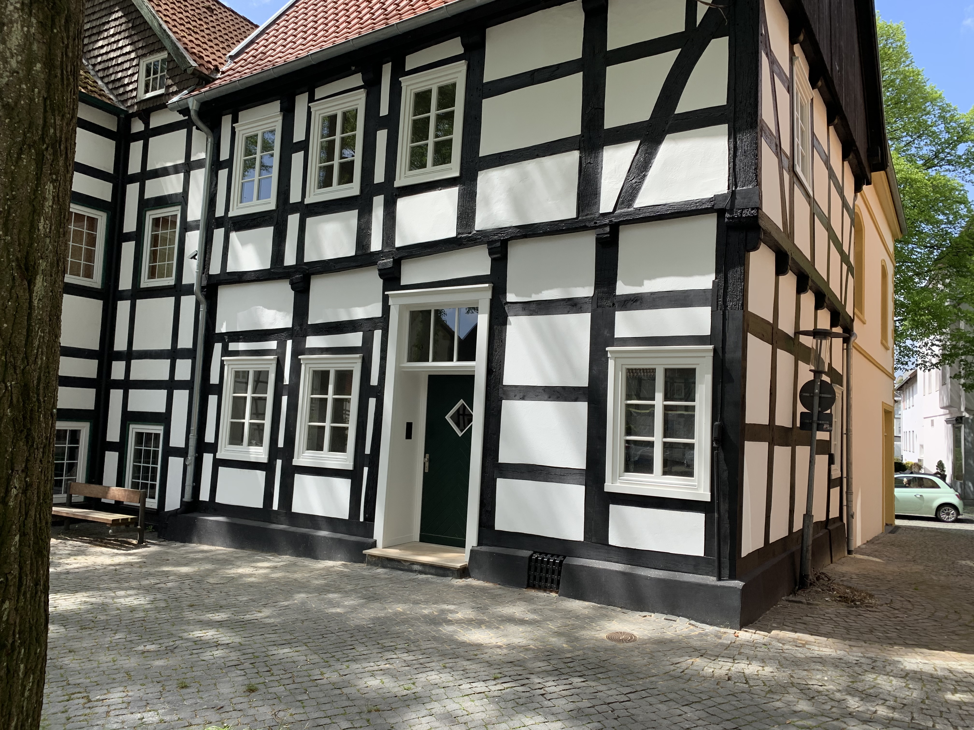 Das sanierte Fachwerkhaus am Kirchplatz, 2022