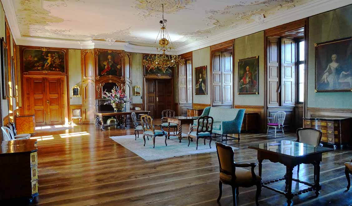 Blick in den Großen Saal Blick in den Großen Saal