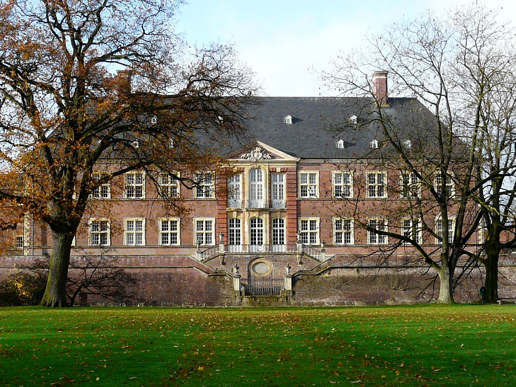 Schloss Ahaus, Gartenfassade Schloss Ahaus, Gartenfassade