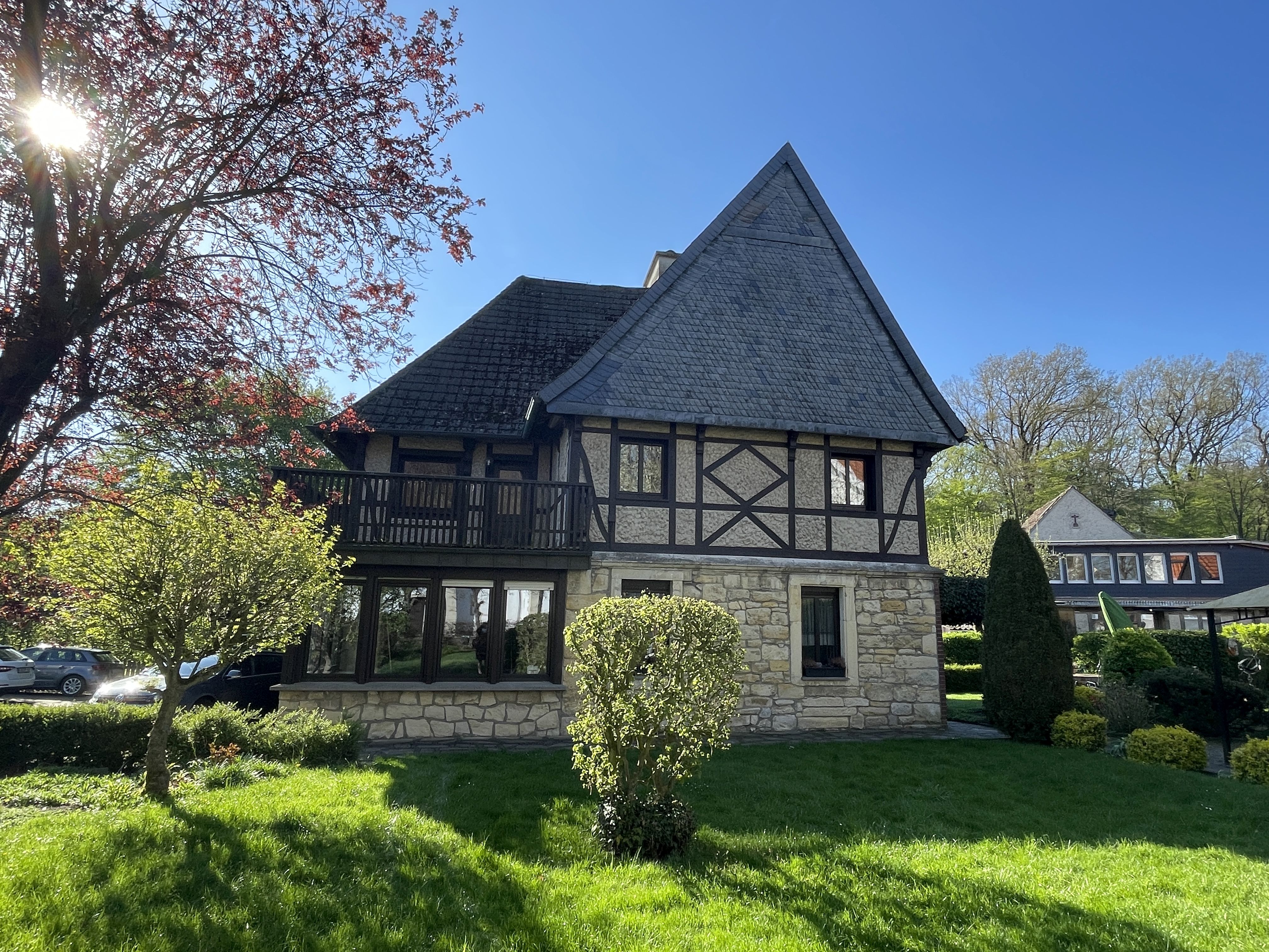 Die Nordfassade des ehemaligen Stiftsdamenhauses