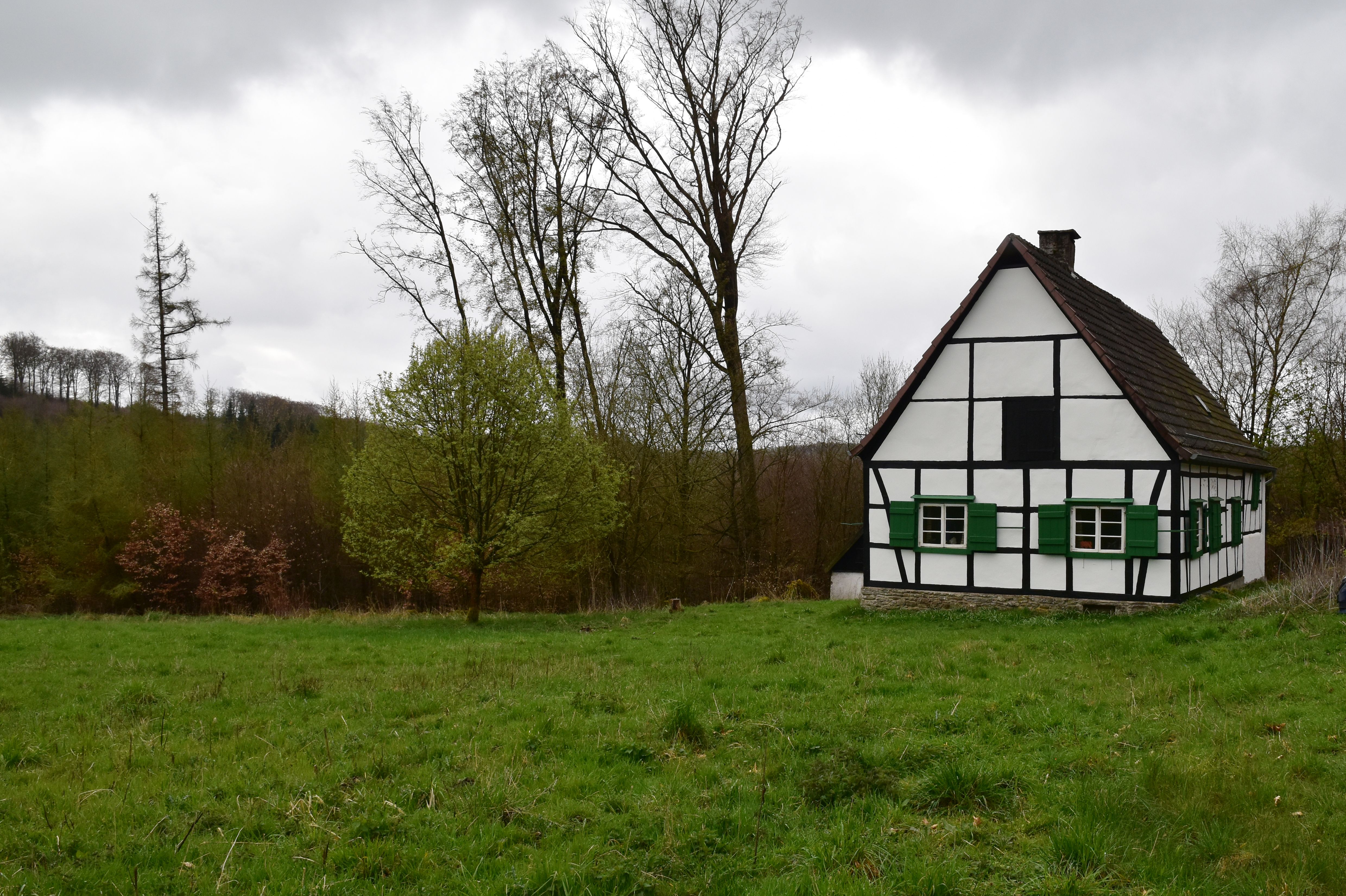 Köhlerhaus und Jagdhütte im Balver Wald
