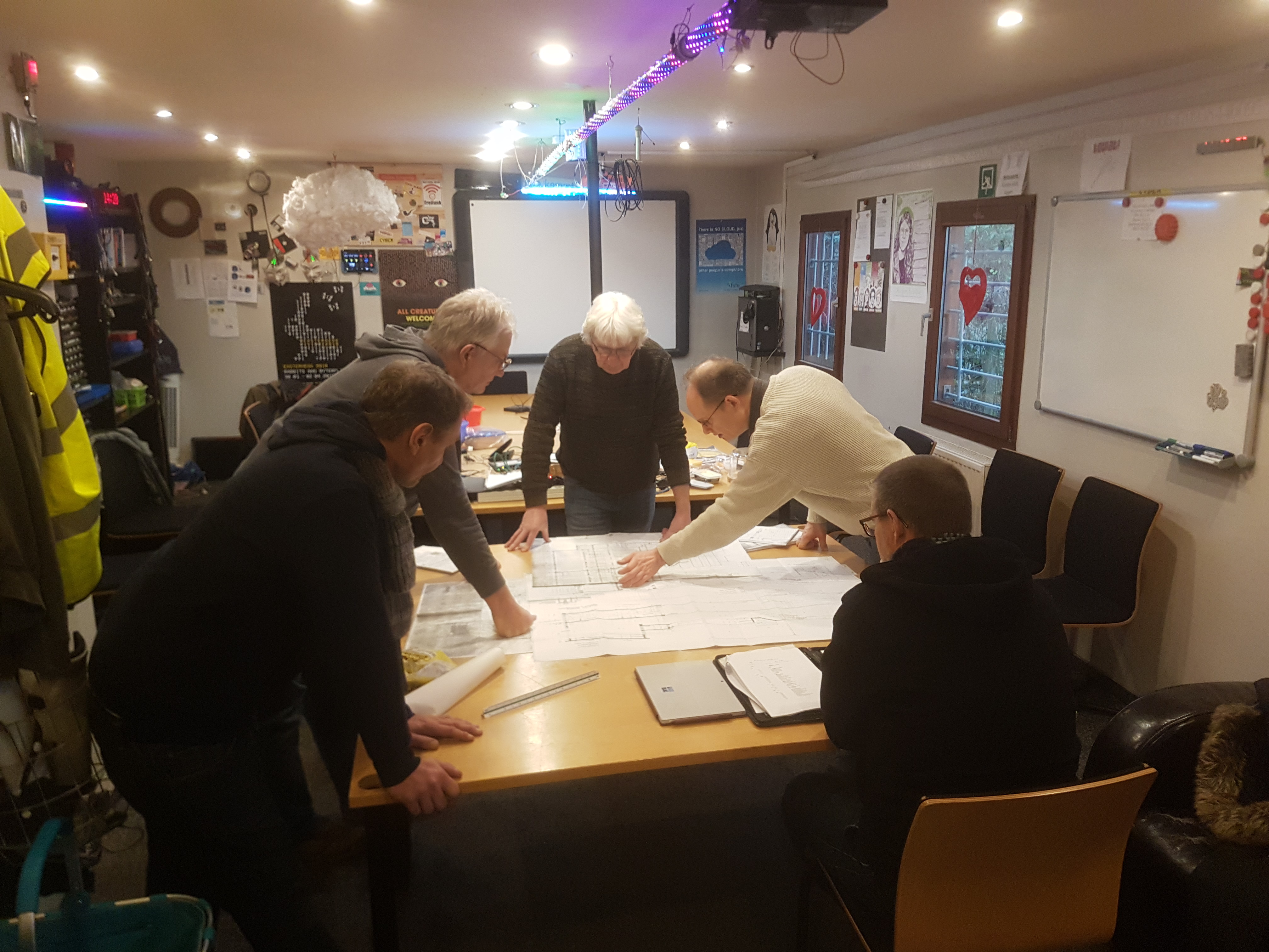 Gruppendiskussionen und Workshops begleitete die Entwicklung des Konzeptes