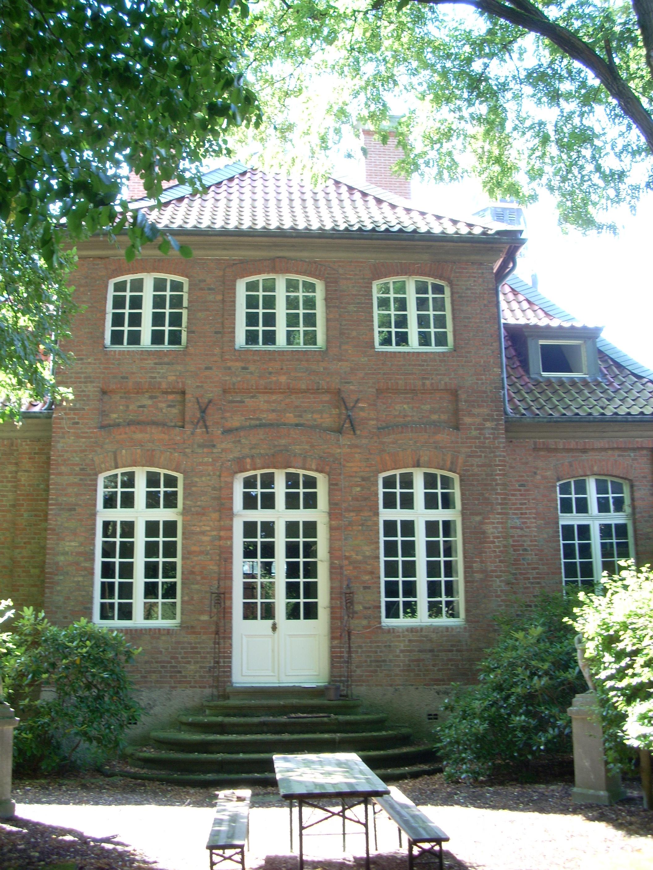 Haus Schücking, Gartenseite