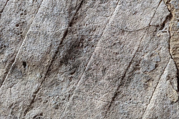 Detailaufnahme der diagonalen Streifen