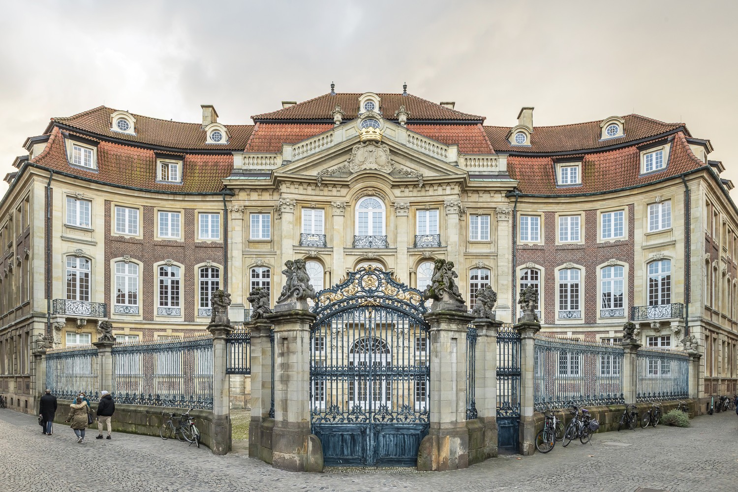Blick auf den Erbdrostenhof