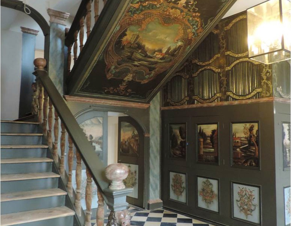 Treppenhaus nach der Restaurierung 2019