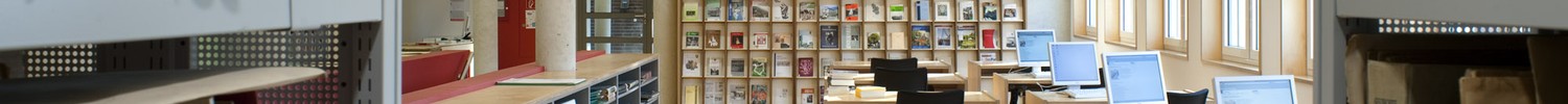 Blick in die Bibliothek