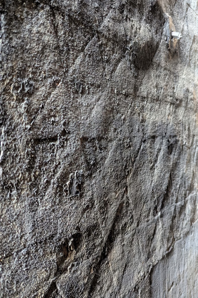 Detailaufnahme des Licht- und Schattenspiels