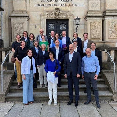 Die Amtsleitungskonferenz der VDL vor der sächsischen Akademie der Wissenschaften zu Leipzig