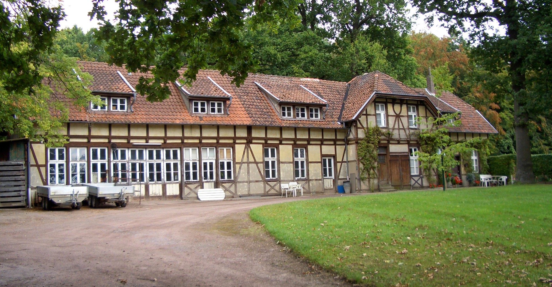 Vorzustand des Kavaliershaus in Bad Meinberg 2010
