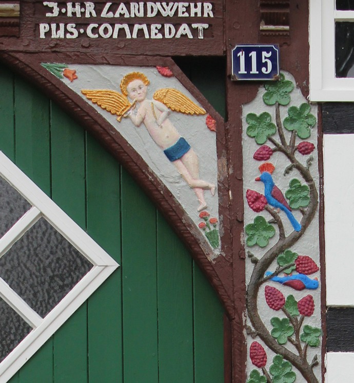 Endzustand, Detail des Torbogens.