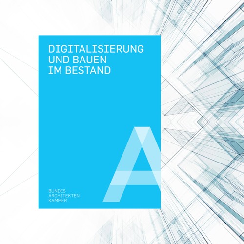 Cover mit Titel auf blauem Hintergrund