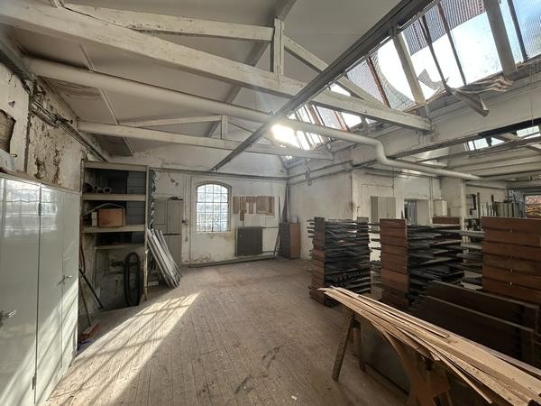 Werkstatt mit Sheddach