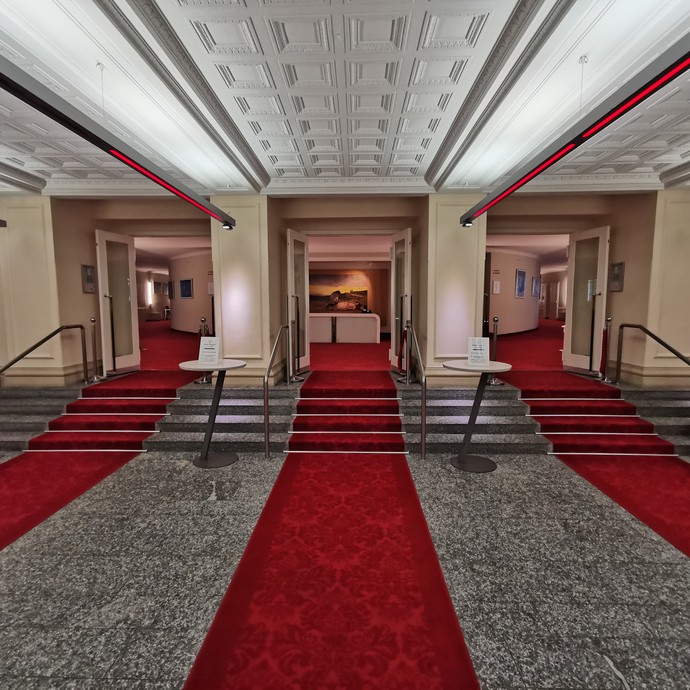 Tagungsort Landestheater Detmold (vergrößerte Bildansicht wird geöffnet)