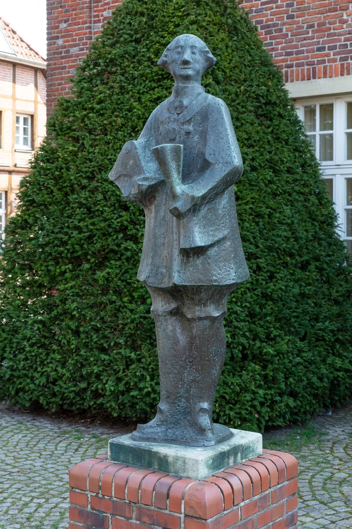 Schlaun-Denkmal in Nottuln (Rudolf Breilmann, 1995). © Andreas Lechtape