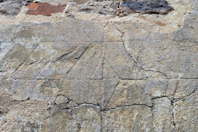 Rautenförmiges Detail der Gestaltung