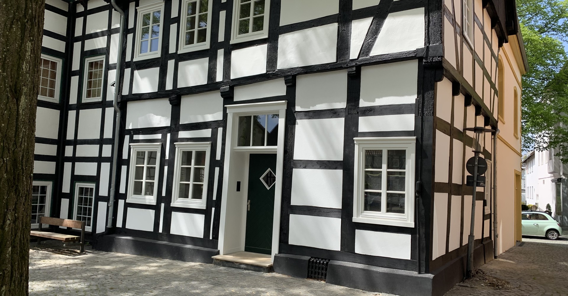Das sanierte Fachwerkhaus am Kirchplatz, 2022