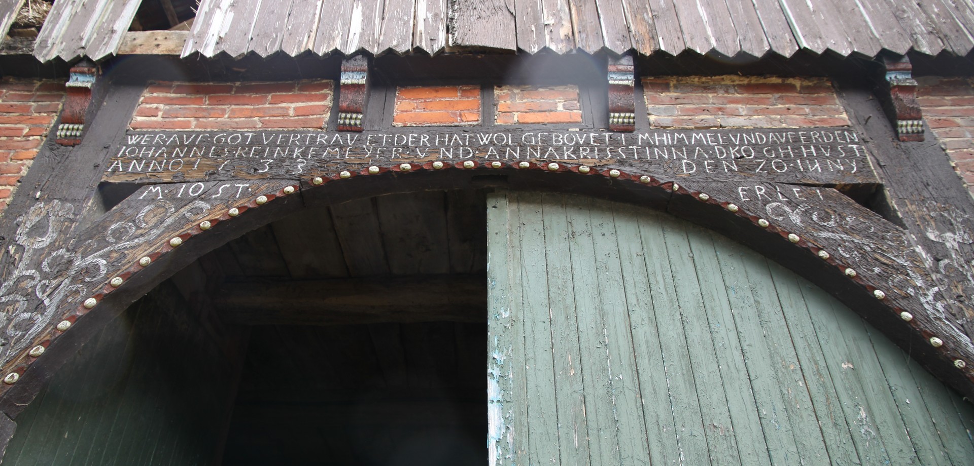 Detail des Torbogens Detail des Torbogens