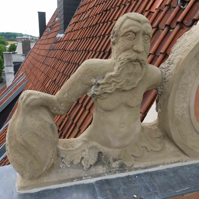 Endzustand an der Bauzier aus Naturstein (vergrößerte Bildansicht wird geöffnet)