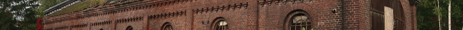 Detail des wiederentdeckten Schmuckgiebels von 1650.