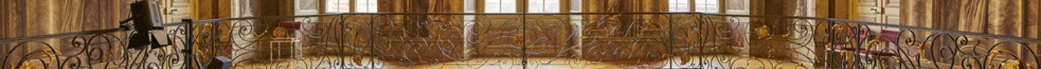 Blick in den Festsaal im Erbdrostenhof