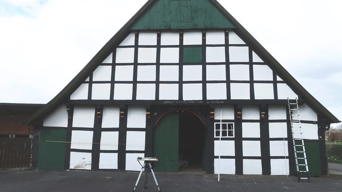 Untersuchung am Hof Hillebrandt in Lengerich