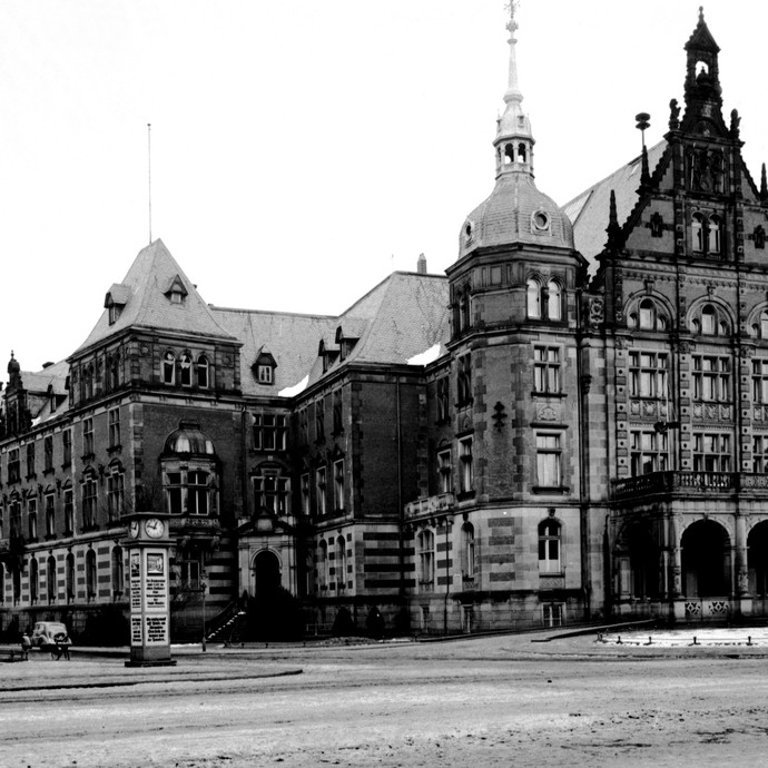 Landeshaus der Provinz Westfalen, ca. 1940 (vergrößerte Bildansicht wird geöffnet)