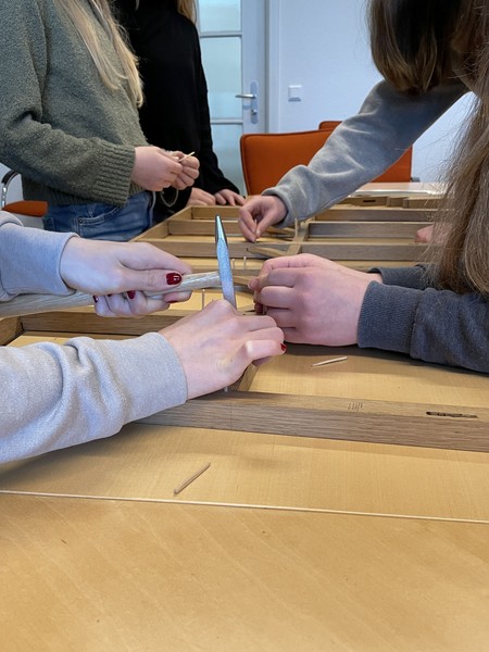 Impressionen vom Girls'Day in der Bauforschung