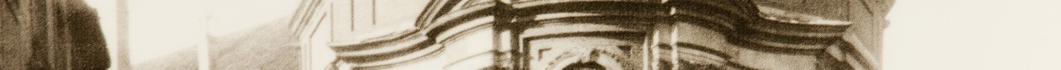 Clemenskirche mit Verbindungsflügel zum Clemenshospital. Ansicht um 1910.