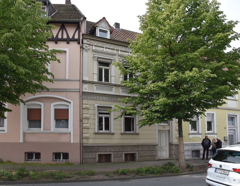 Lippstadt, Bökenförder Straße: Blick auf das Reihenhaus Nr. 134