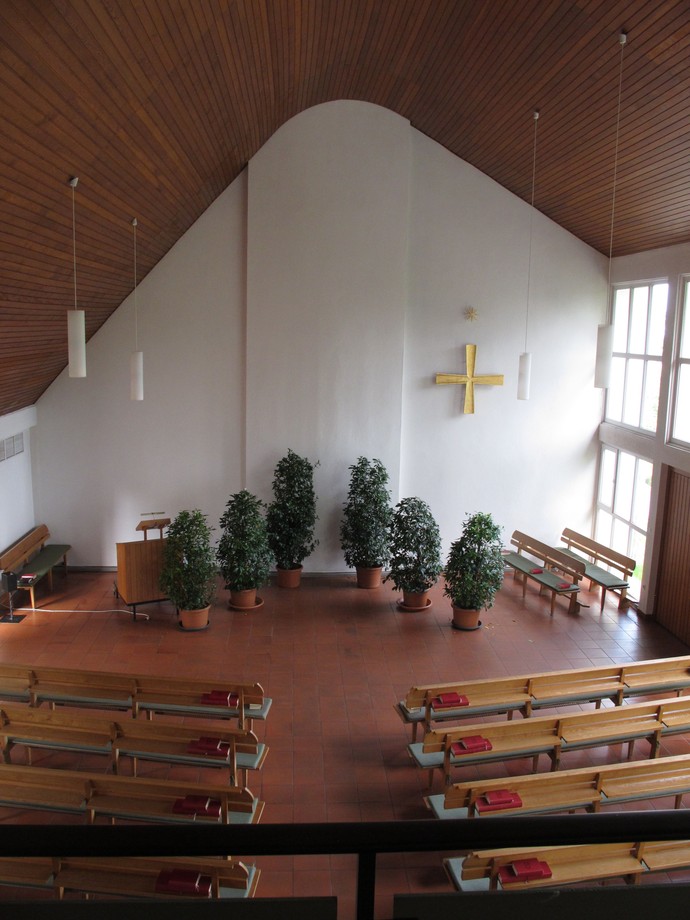 Innenraum, Blick nach Westen