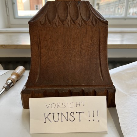 Impressionen vom Boys'Day in der Restaurierung