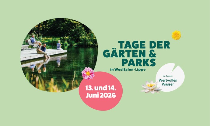 Key Visual Tage der Gärten und Parks