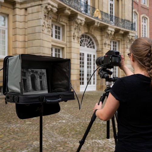 Abgleich einer historischen Dokumentation am Denkmal