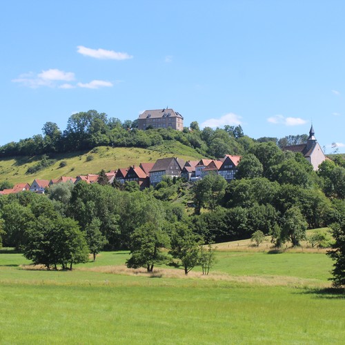 Blick auf Schwalenberg