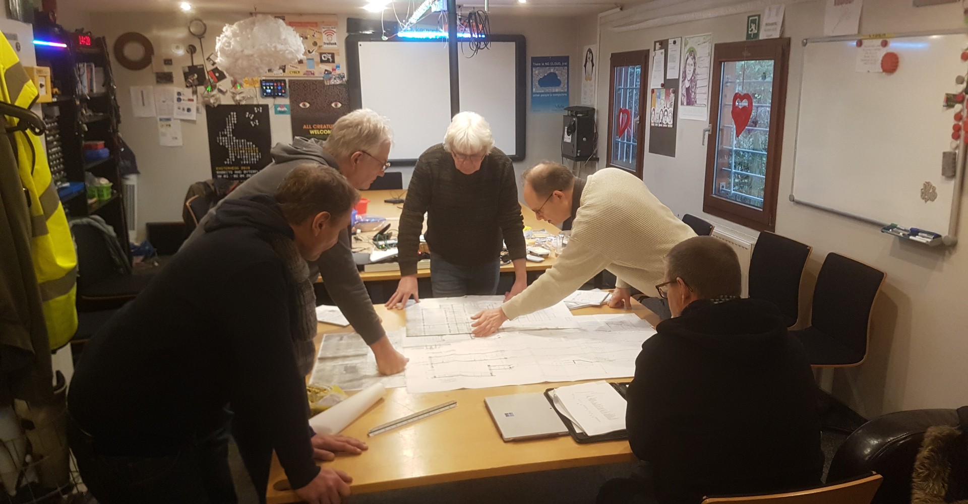 Gruppendiskussionen und Workshops begleitete die Entwicklung des Konzeptes