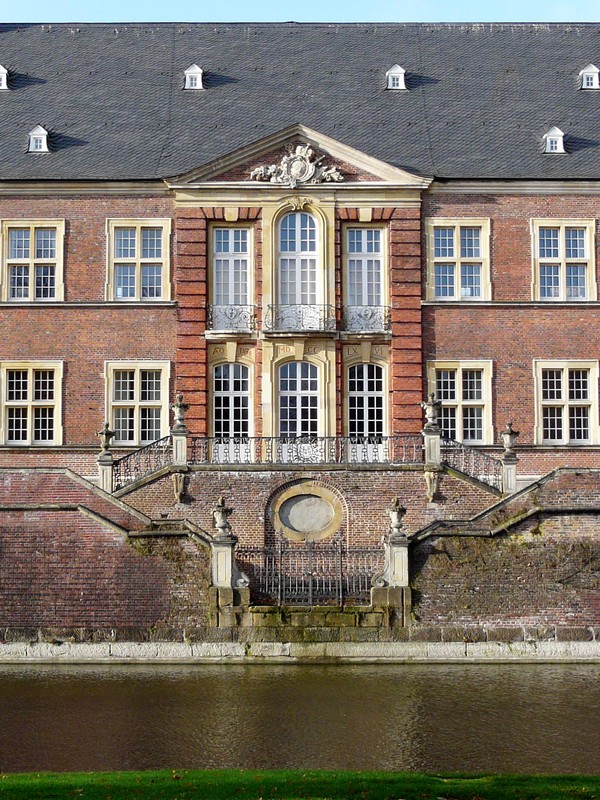 Schloss Ahaus, Gartenfassade