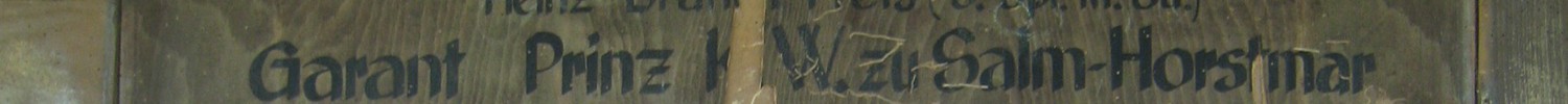Fragmentierte Tafeln mit Wettbewerbsergebnissen