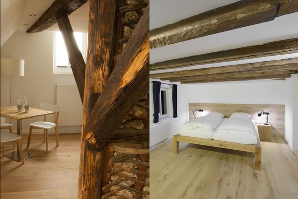 Hof Hallenberg, Blick in die Zimmer