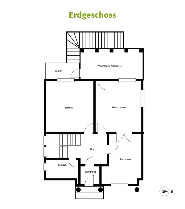 Grundriss Erdgeschoss