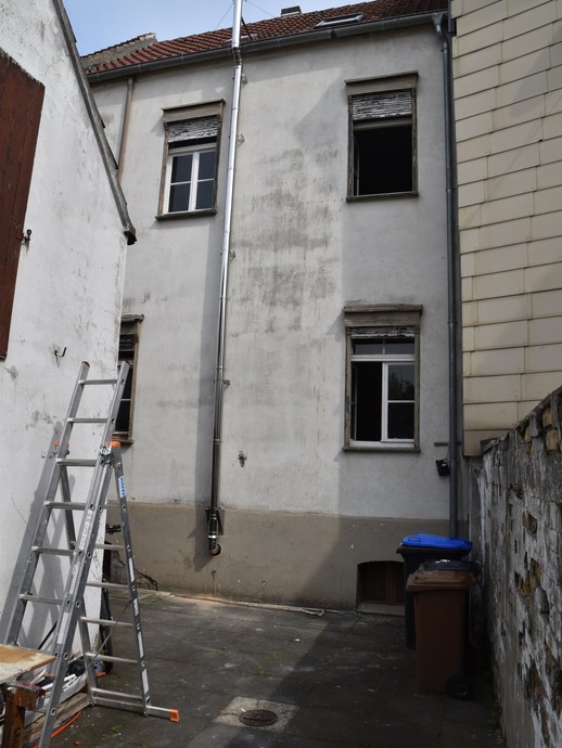 Die Rückfront des Hauses Bökenförder Straße 134 (vergrößerte Bildansicht wird geöffnet)