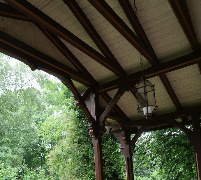 Detail der Gartenlaube