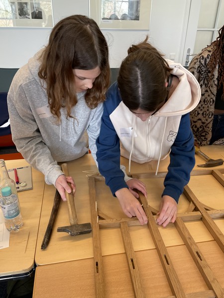 Impressionen vom Girls'Day in der Bauforschung