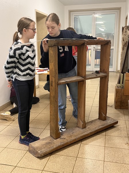 Impressionen vom Girls'Day in der Bauforschung