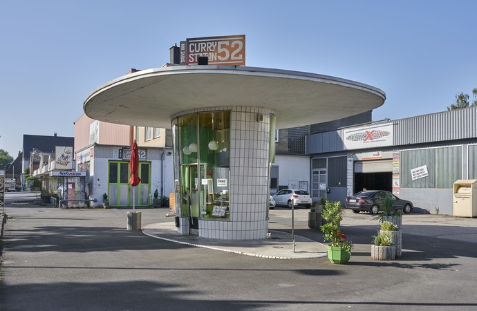 Tankstelle nach der Sanierung