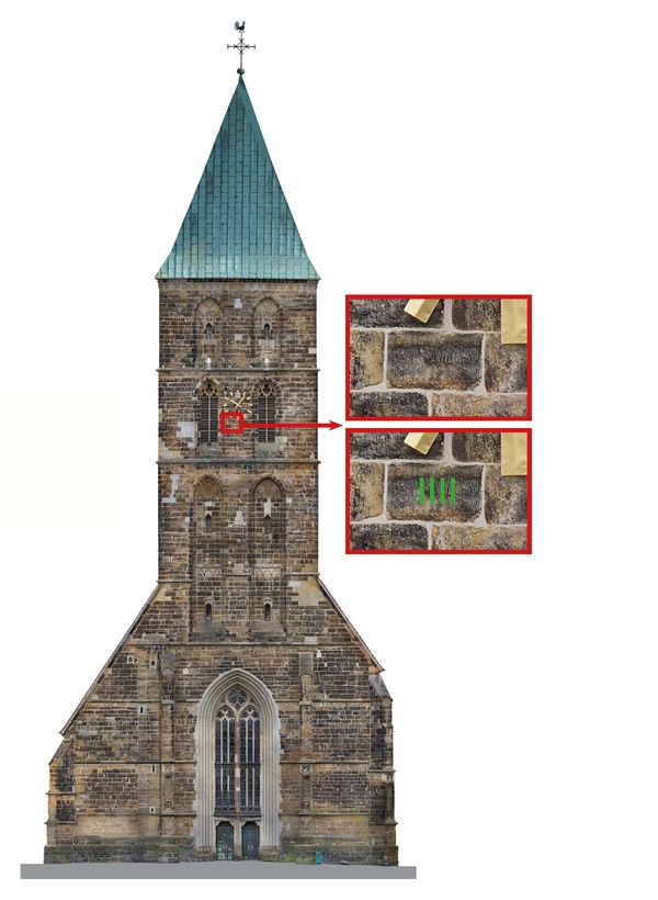 Ansicht des Westturms