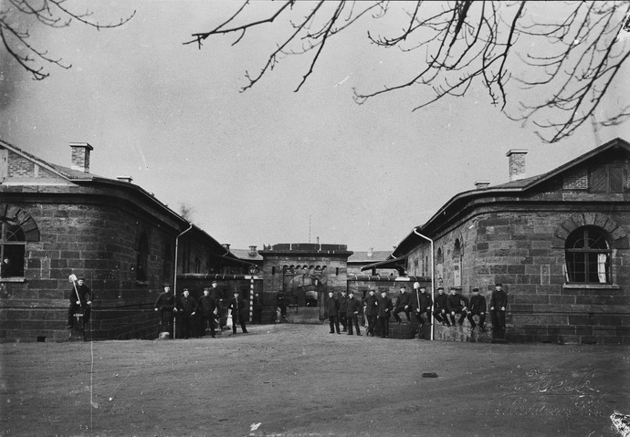 Das Reduit des Forts A um 1900